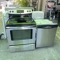 Kenmore Electric Range Maytag Dishwasher 👌