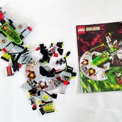 Lego 6915 warp wing fighter 100% complete vintage
