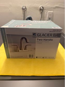 Glacier Bay Two Handle Bathroom Faucet
