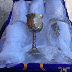 Antique Wine Glasses 