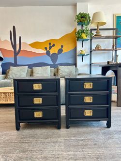 Black Nightstands / Side Table / End Table!