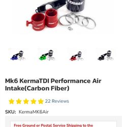 Kerma Tdi Cold Air Intake 