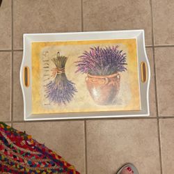 Large Serving Tray With Handles