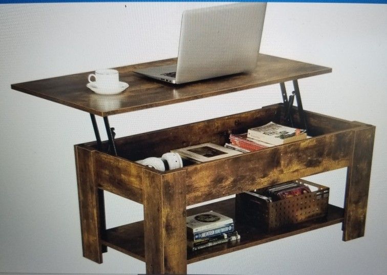 Coffee Table With Shelf