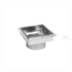 14"x14"x12" Return HVAC Boot