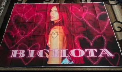 Karol G Bichota Backdrop Banner Size 59x85