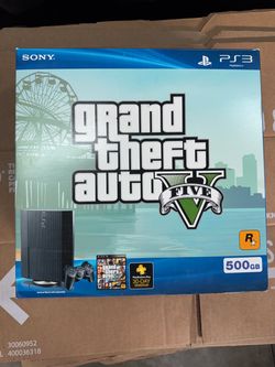 PlayStation 3 GTA5 Bundle