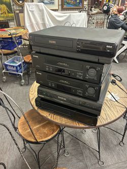 VCR Players – RCA, Sharp, Panasonic