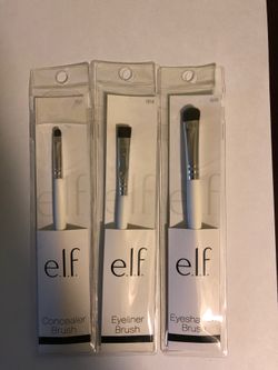 3 Pack e.l.f. Concealer Brush, 3 different size
