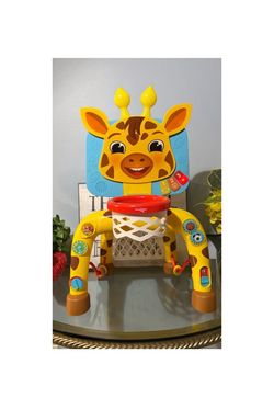 Move2Play Giraffe Basketball & Soccer Activity Center
