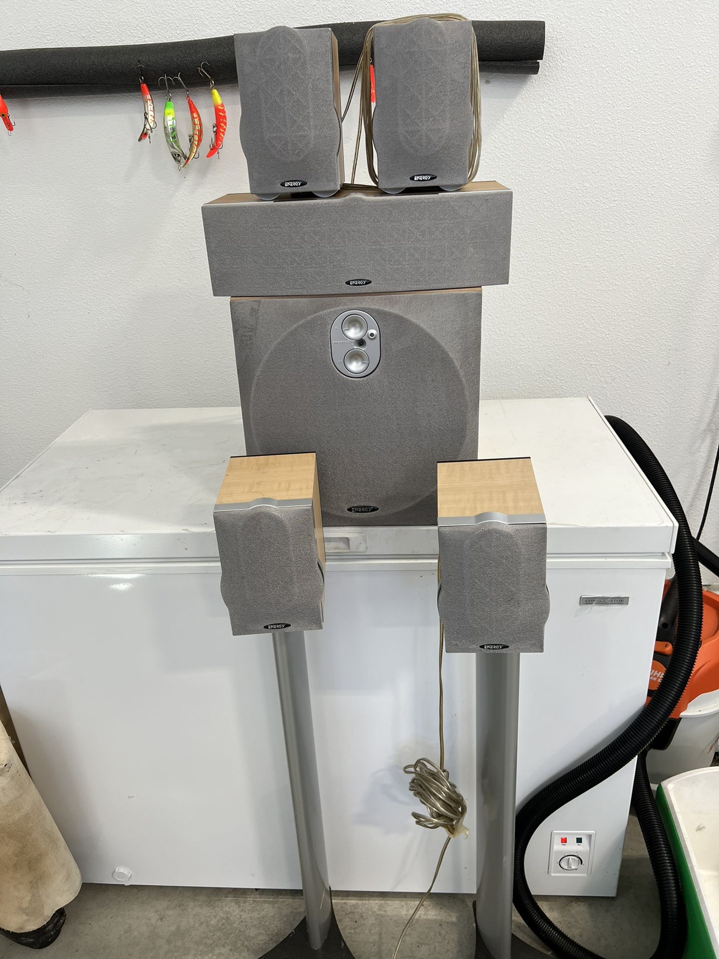 6 Piece Energy Surround Sounds System.