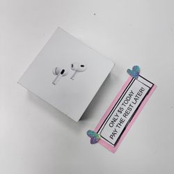 Apple Airpods Pro 2nd Generation Bluetooth Earbuds New - Pay $5 To take It home And pay The rest Later 