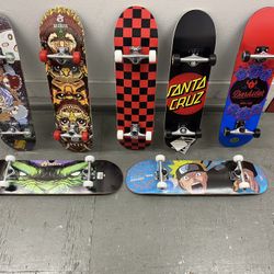 Custom And Prebuilt Skateboard 