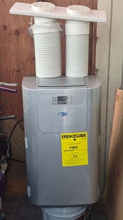 Whynter Elite 12,000 BTU Dual Hose Portable Air Conditioner with Heater.