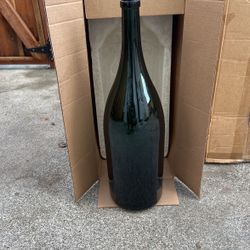 Bottled Wine bottles for decoration 9 liters with a height of 23 inches