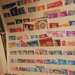 Vintage Stamps Collection Over 200