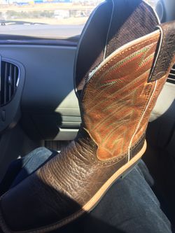 Justin work boots
