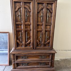 Solid Wood Armoire!
