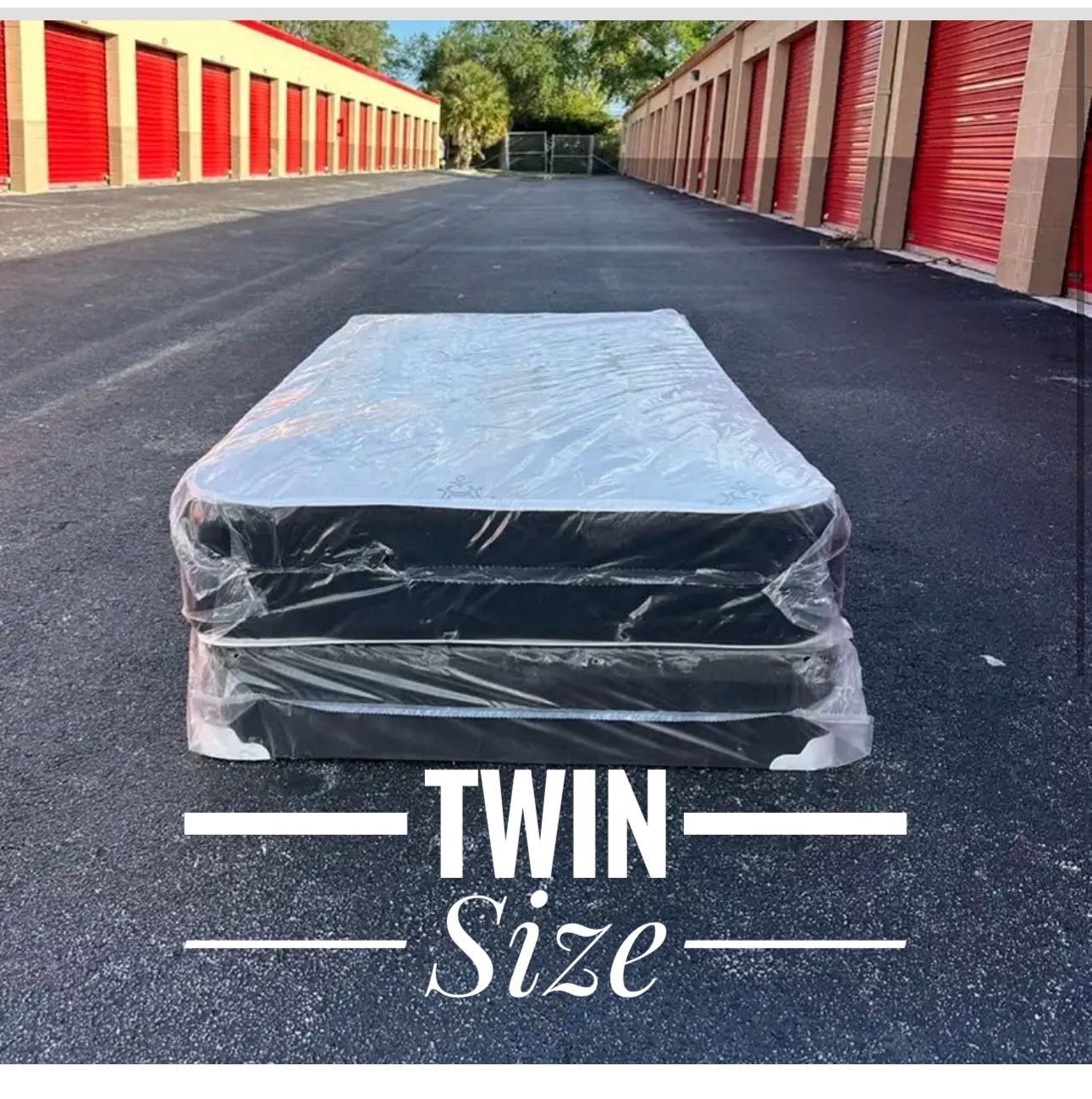 New Twin Size Mattress And Box Spring Set // We Offer 🚚