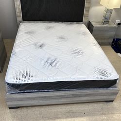 King Size Mattress 12” Inches Thick Plush Firm New From Factory Wrapped in Plastic Also Available: Twin, Full And Queen Same Day Delivery  🚚 