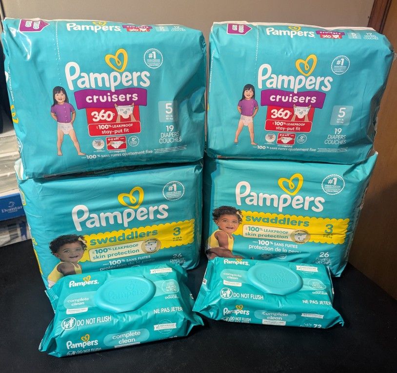 Pampers Diapers Bundle 