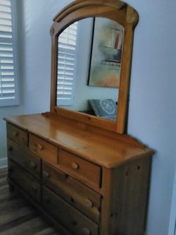 Dresser and Mirror