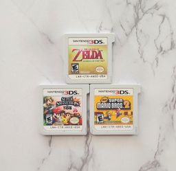 Nintendo 3DS games Mario, Zelda and Smash Bros READ DESCRIPTION