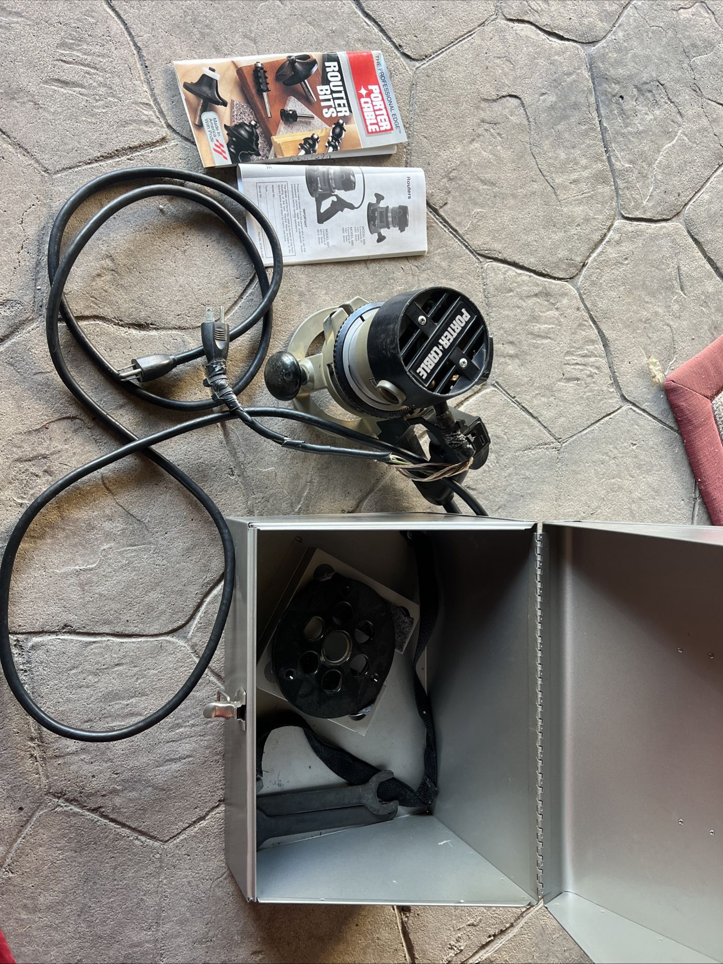 Porter Cable 691 D-Handle Heavy Duty Router 6912 Motor w/6911 Base