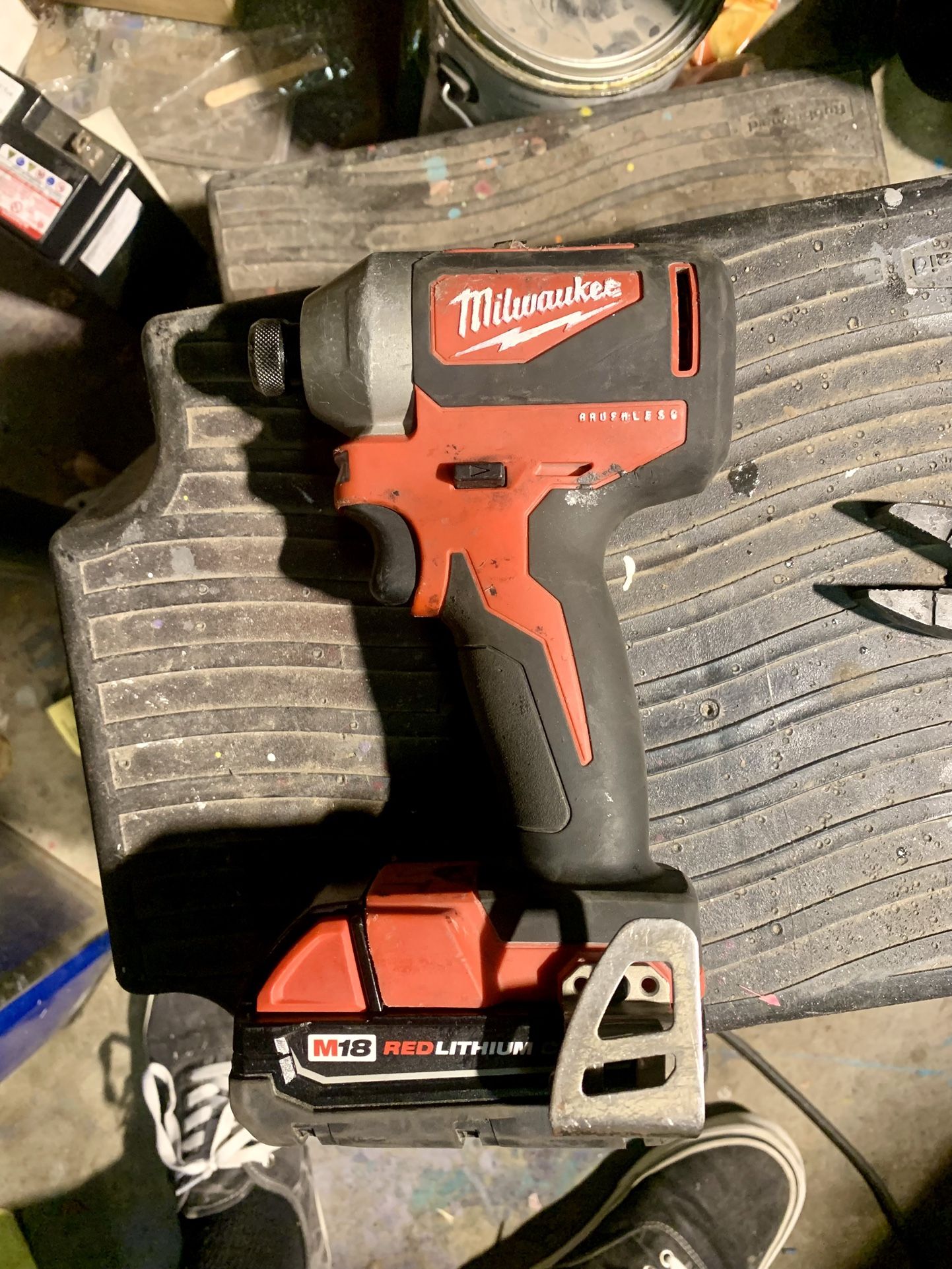 Milwaukee Brushless Impact Drill + Battery