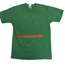 Disney Peter Pan Costume T-Shirt – Adult Size M – Green Graphic Tee