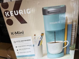 ☕️ KEURIG K-Mini Single Serve Coffee Maker machine - OASIS Blue