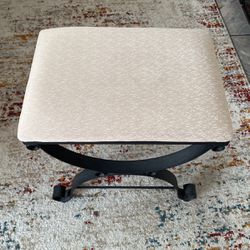 Foot Stool With Iron Base $20.00