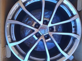 2017 Corvette Grand Sport Front Rims