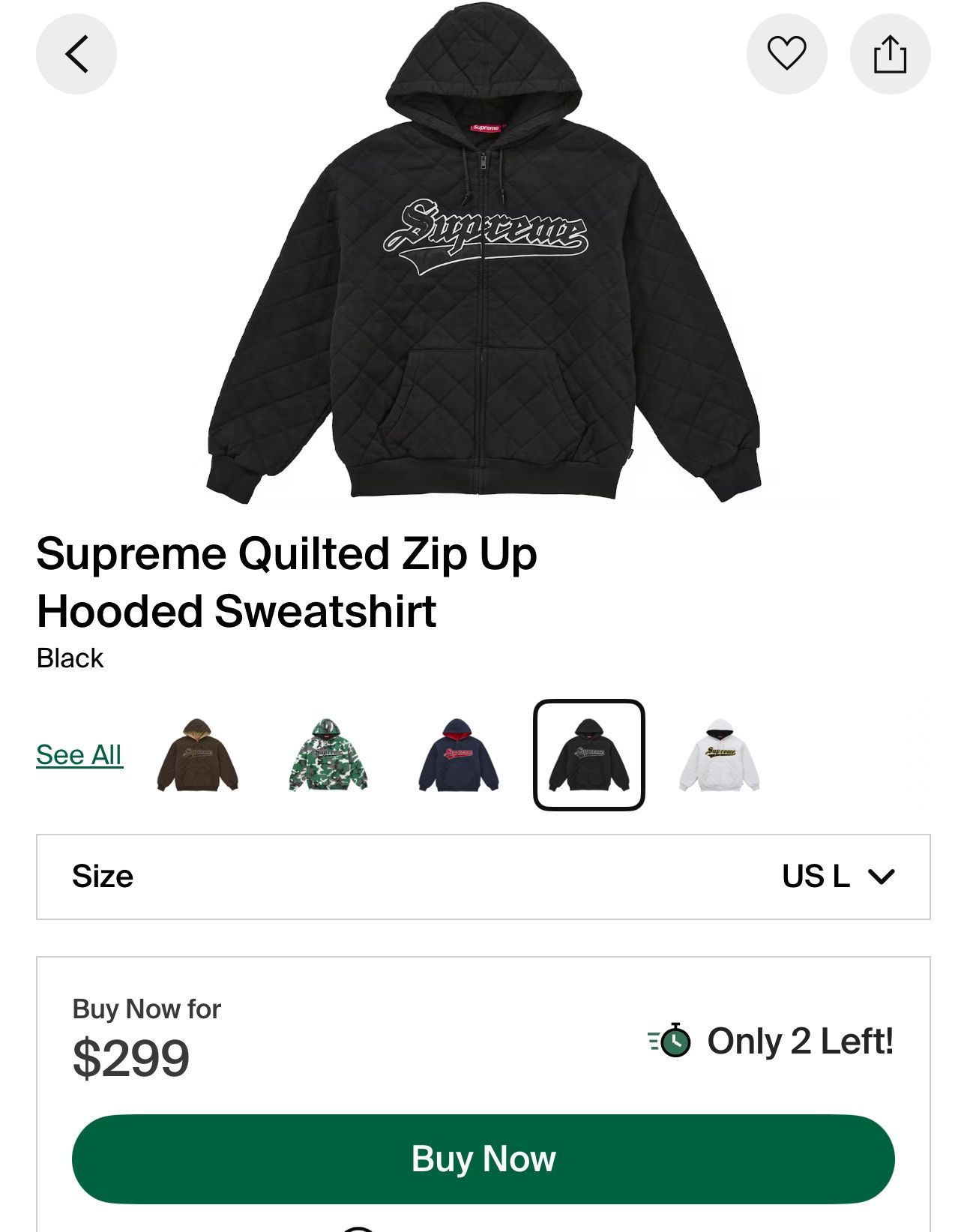 Supreme Quilted Jacket