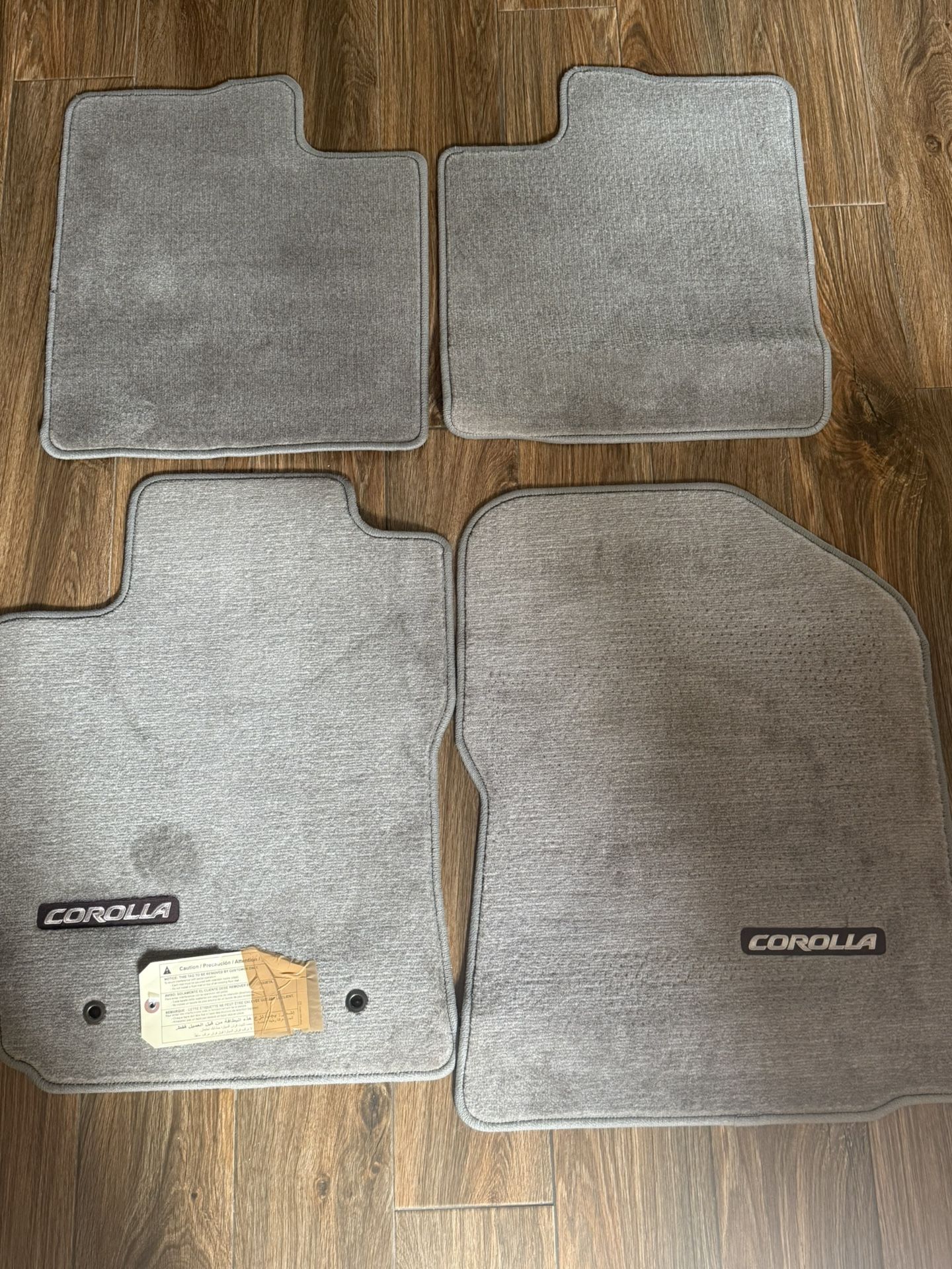 Car Mats Toyota Corolla OEM New 20-25