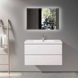 24” bathroom vanity with top