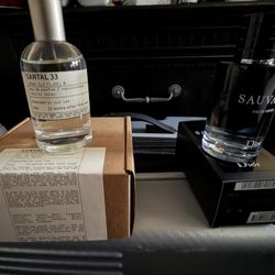 Sauvage Dior Perfume & Santal 33 