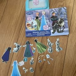 New Disney Frozen Magnetic Activity Fun Dress Up Everything Stores Inside