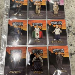 Vintage Homies Swap Cards 45 cards Pocket holders not included.