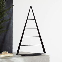 Chalet Large Zinc Ornament Tree