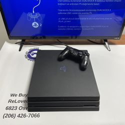 PlayStation 4 Pro - In Great Condition - Two Month Warranty - For Sale Or Trade