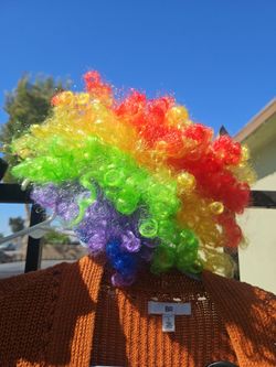Peluca payaso