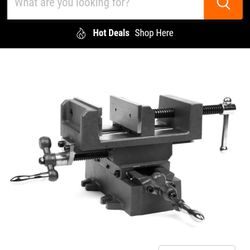 New WEN 4" Cross Bench Vise
