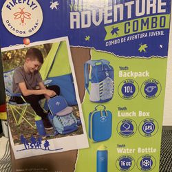 Firefly Adventure Backpack/Lunchbox & Water Bottle