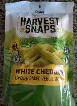 20 new bags of harvest snaps white cheddar