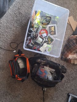 Fishing Gear, reels lots of items!