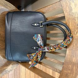 Brooks Brother Genuine Leather Top Handle Purse