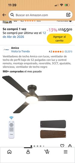 Abanico de techo