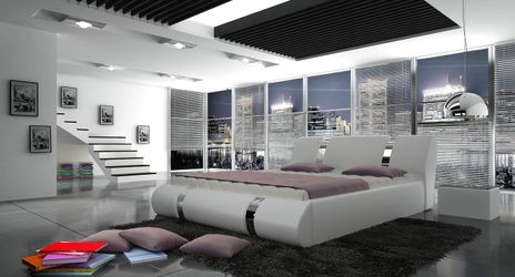 New ATLANTIS Queen size Platform Bed with storage