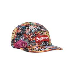 Supreme x AOI embroidered camp cap